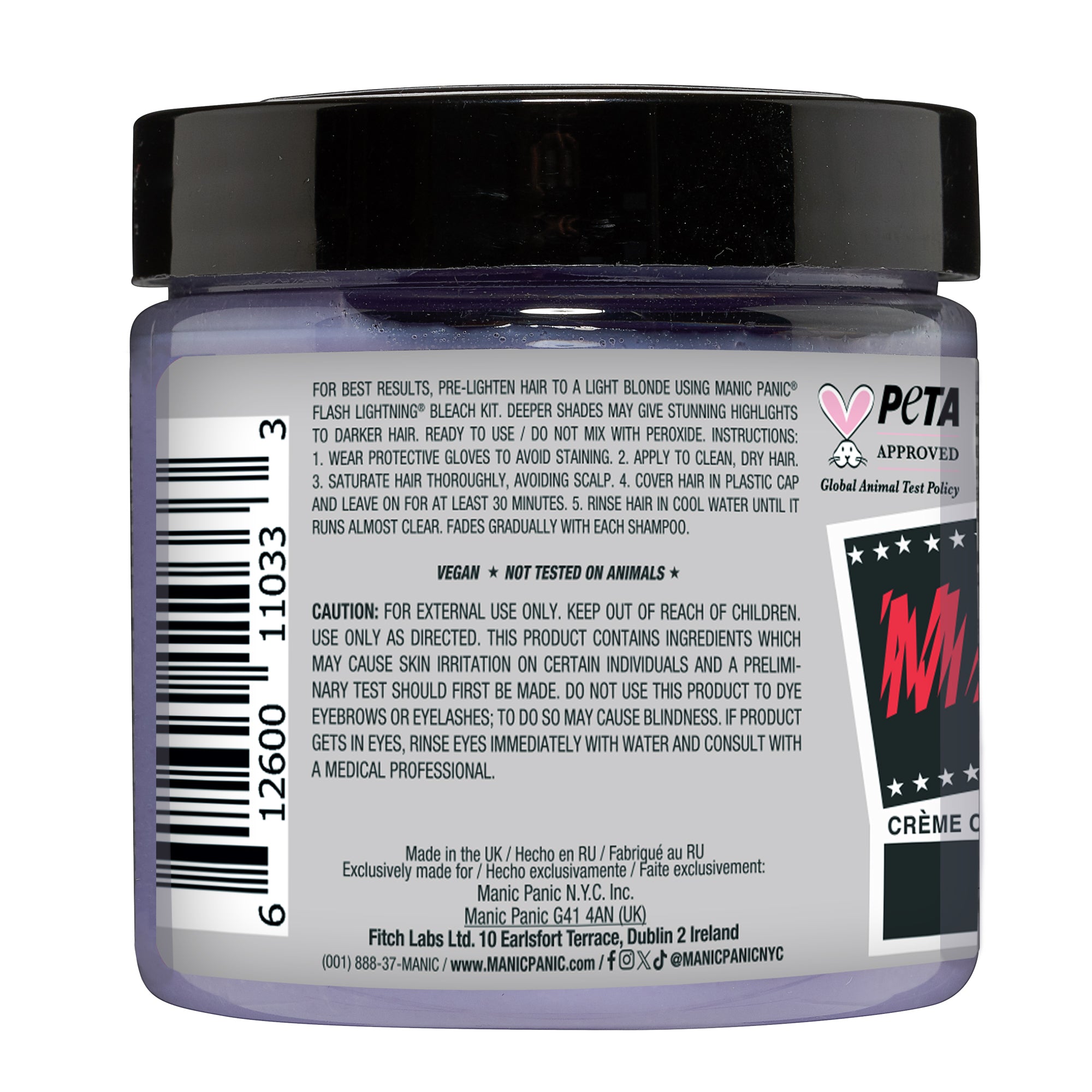 Manic Panic Virgin Snow Toner