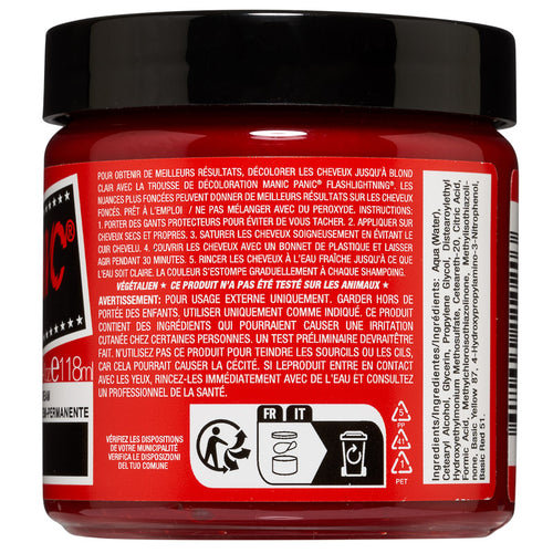 Manic Panic Amplified Pillarbox Red