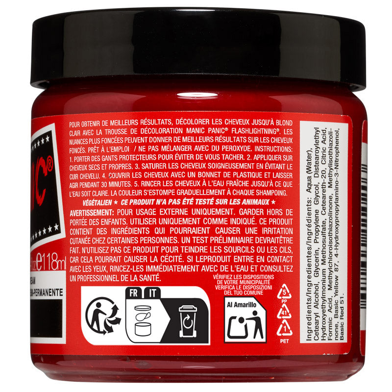 Manic Panic Amplified Pillarbox Red
