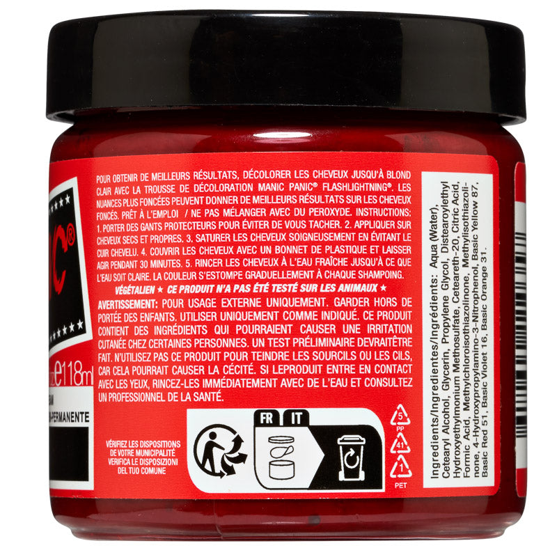 Manic Panic Rock N Roll Red
