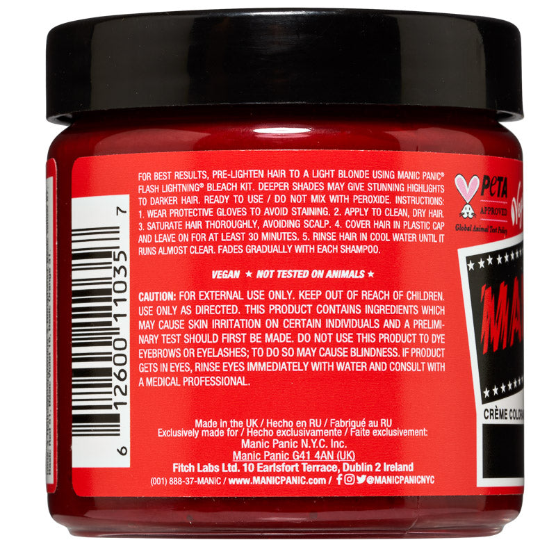 Manic Panic Rock N Roll Red