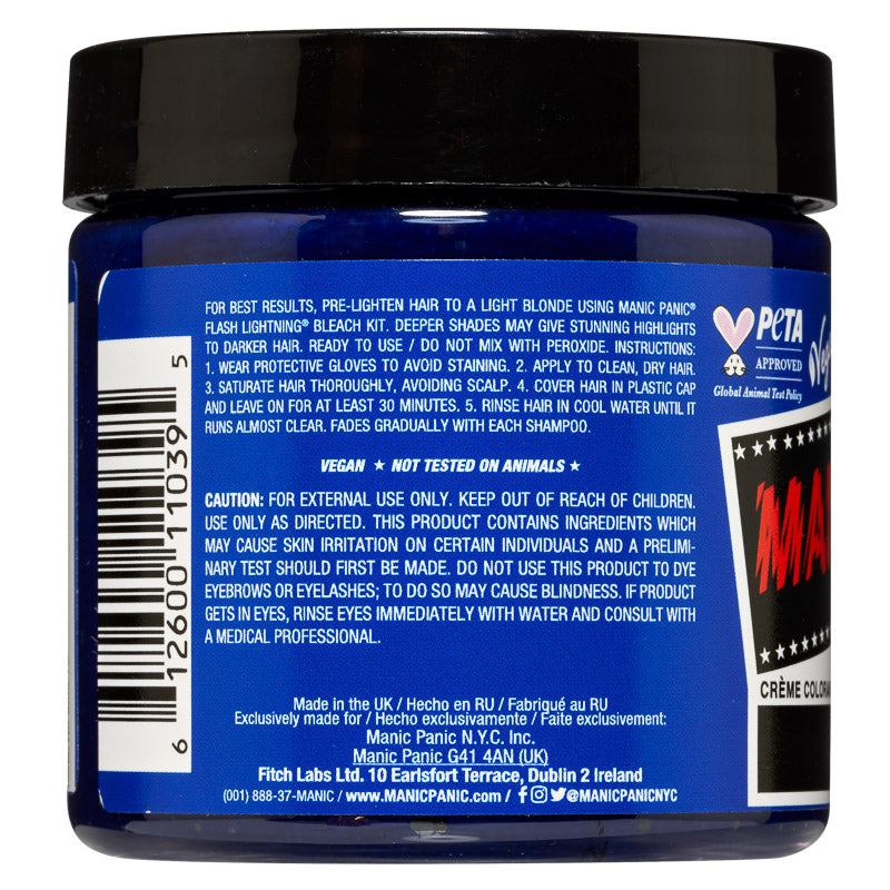 Manic Panic Rockabilly Blue